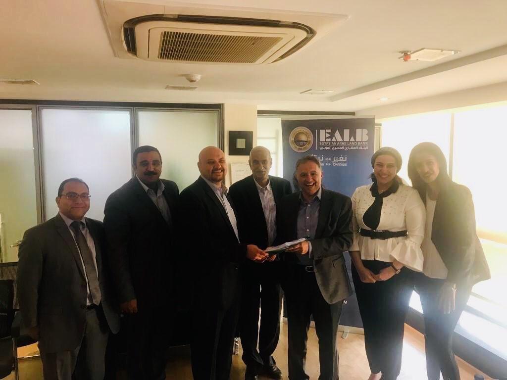 توقيع بروتوكول تعاون بين البنك العقارى المصرى العربى وشركة البرمجيات “نوايه” لتطوير النظم