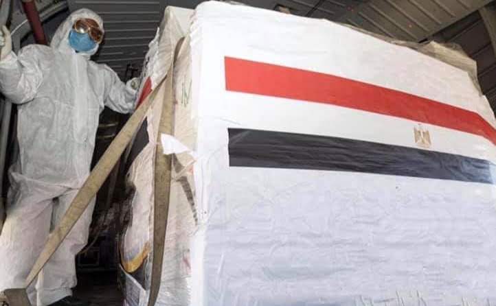 مصر ترسل مساعدات طبية لأمريكا لدعمها فى مواجهة كورونا