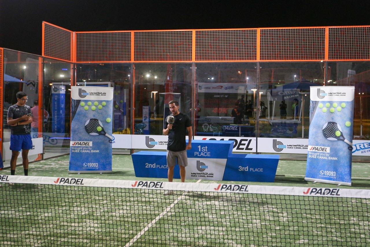 بنك قناة السويس يرعى بطولة JPadel الرياضية بنادى سماش