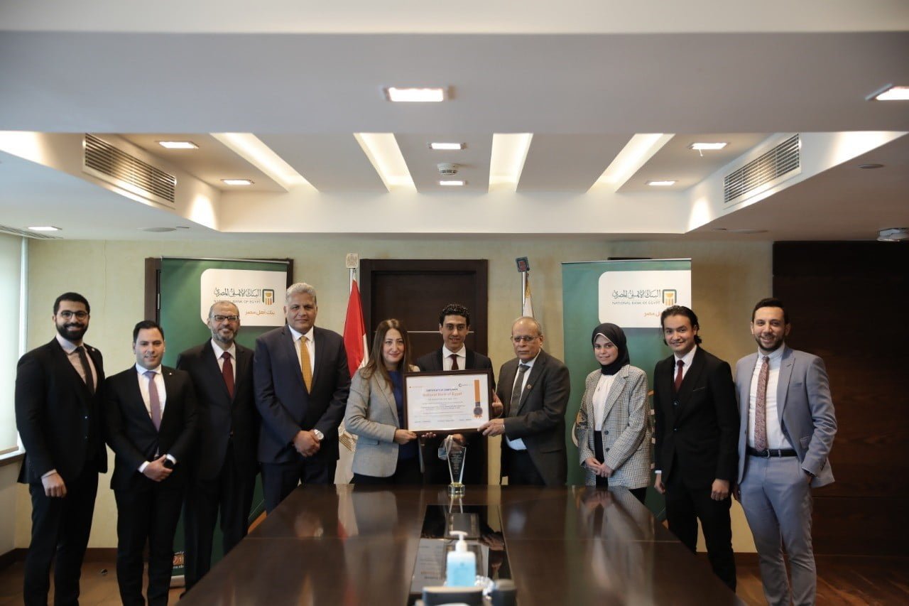 الأهلى المصرى يحتفظ للعام التاسع بشهادة التوافق مع معاییر متطلبات فيزا وماستر كارد PCI DSS