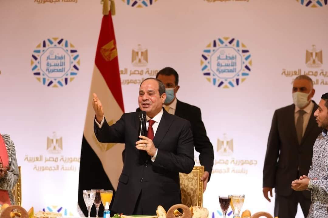 رسائل مهمة من الرئيس السيسى خلال حفل إفطار الأسرة المصرية