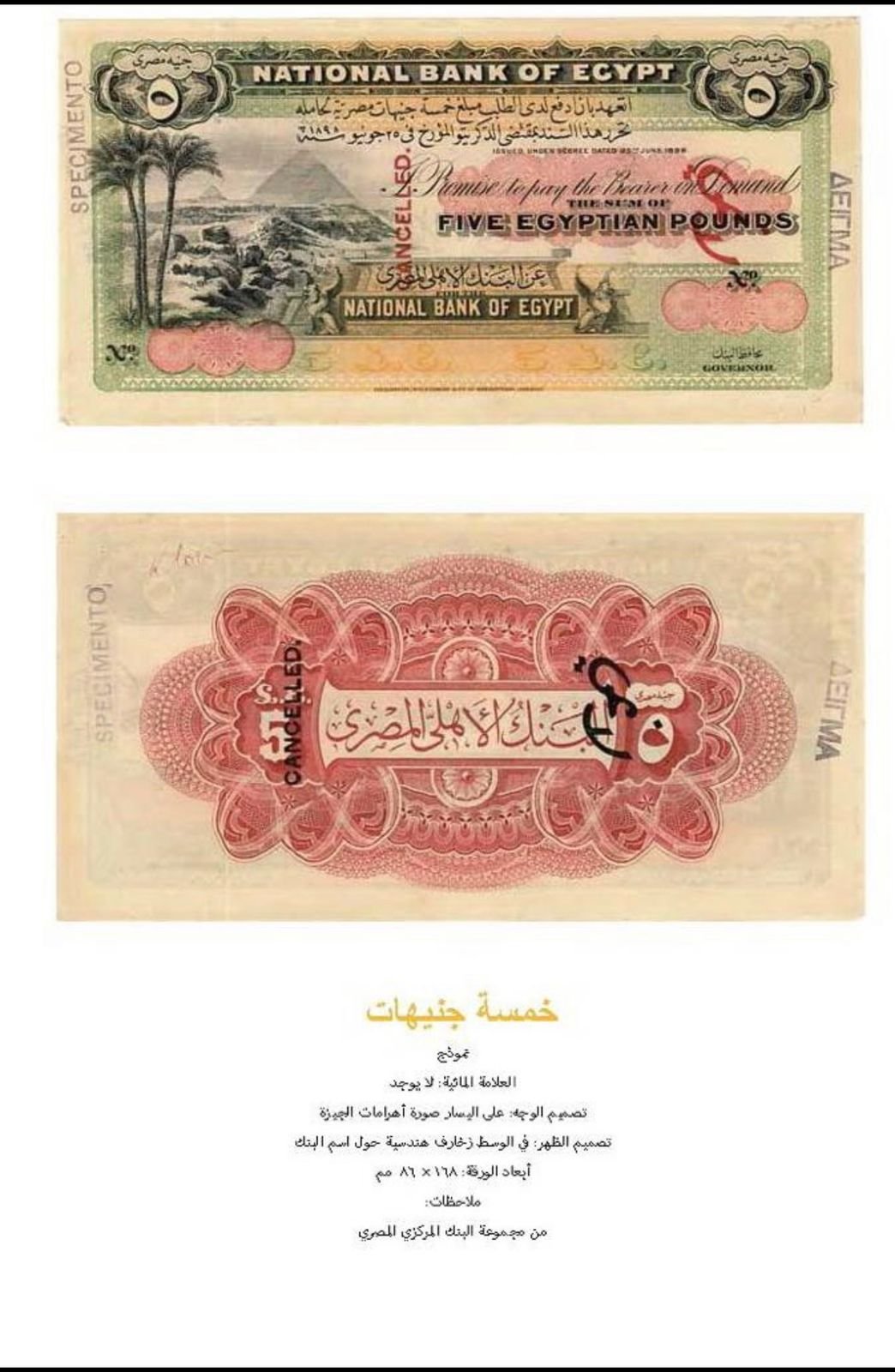 البنك الأهلى المصرى يعرض الإصدارات الأولى من الأوراق النقدية تمهيدا لافتتاح عرضه المتحفى
