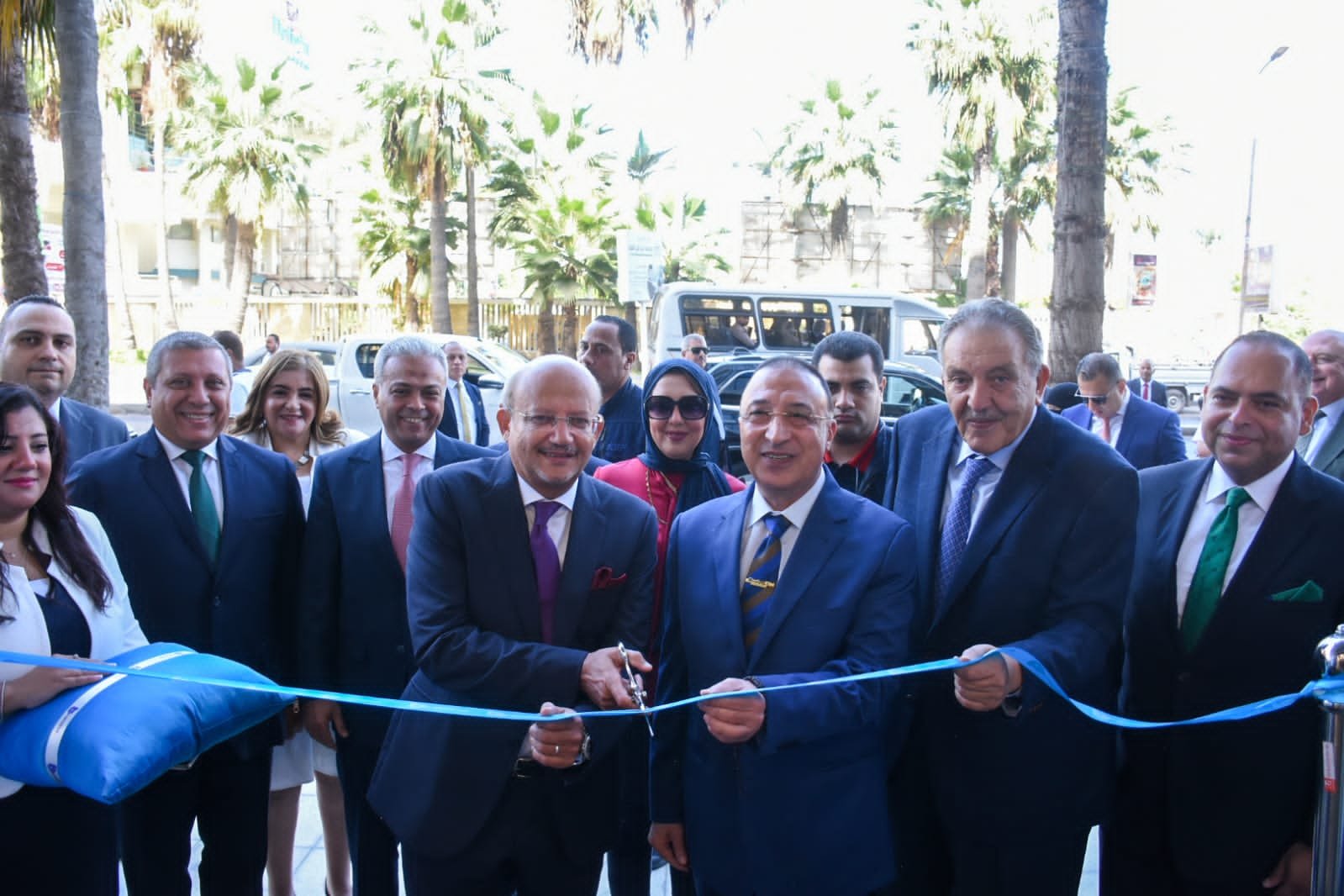 بنك قناة السويس يفتتح أحدث فروعه بالإسكندرية