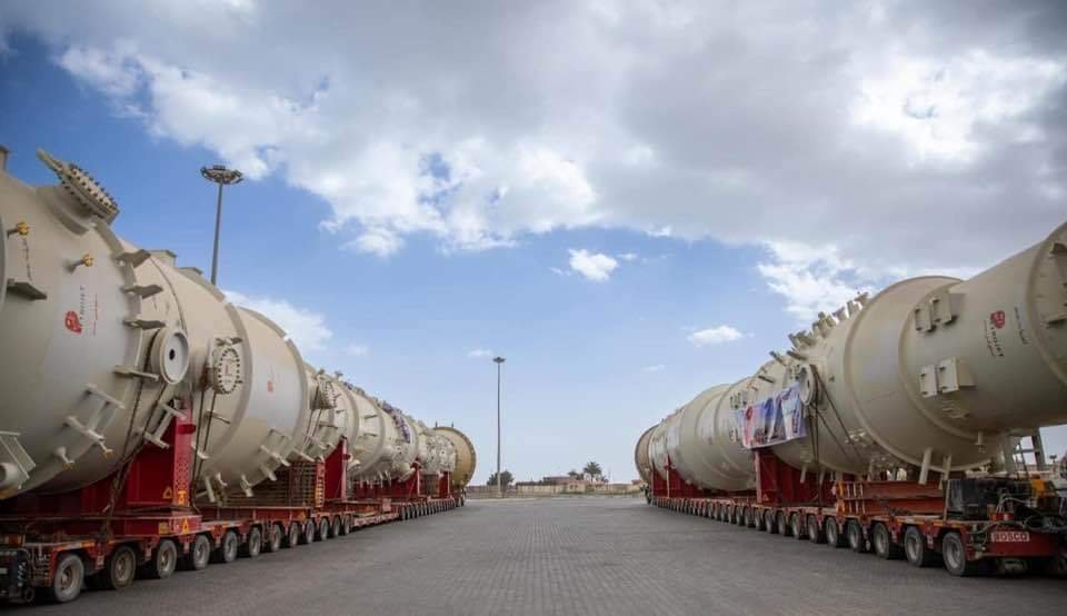 تصنيع أبراج تقطير للغاز بأيد مصرية 100% داخل شركة بتروجيت