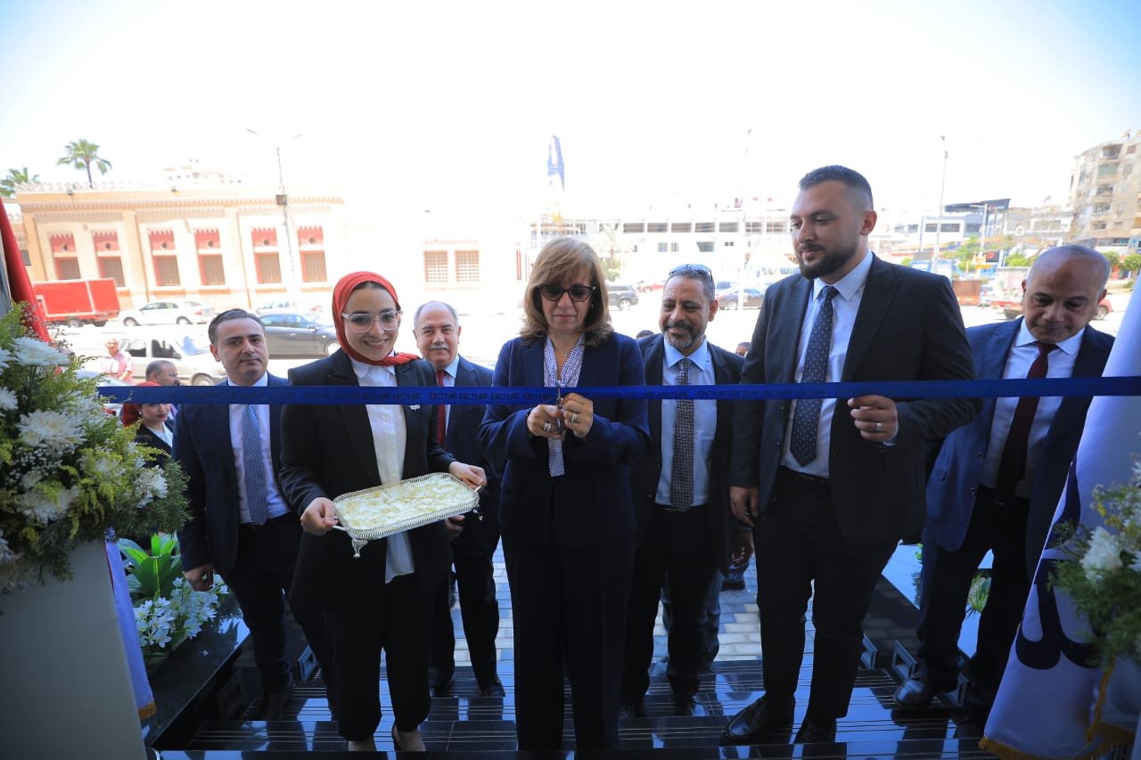 افتتاح فرع جديد لبنك التنمية الصناعية IDB بمدينة المنصورة