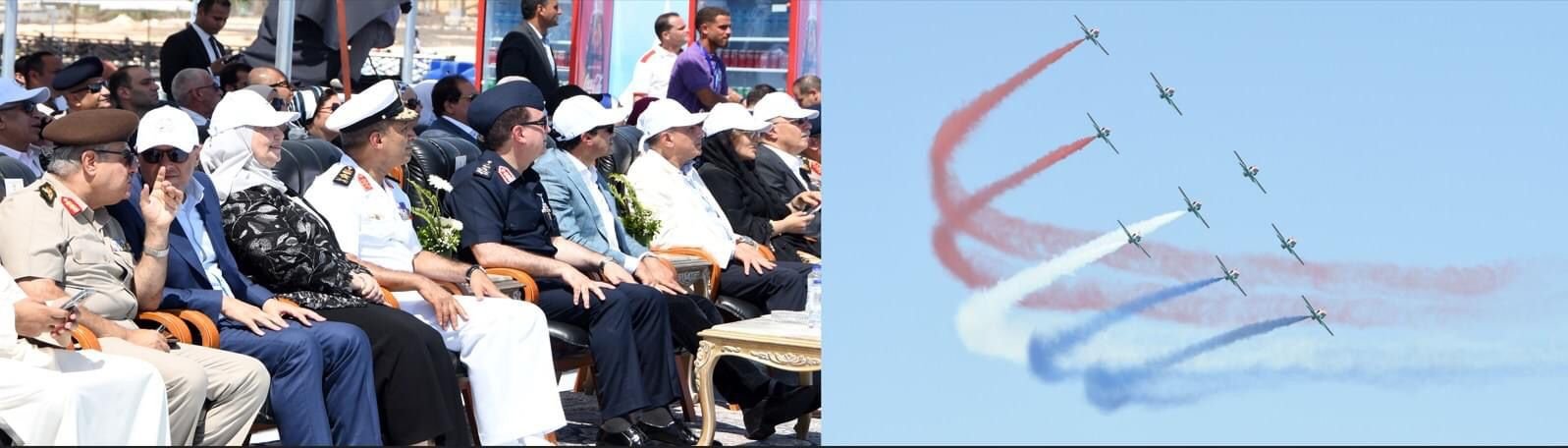سماء العلمين تتألق بالعروض الجوية