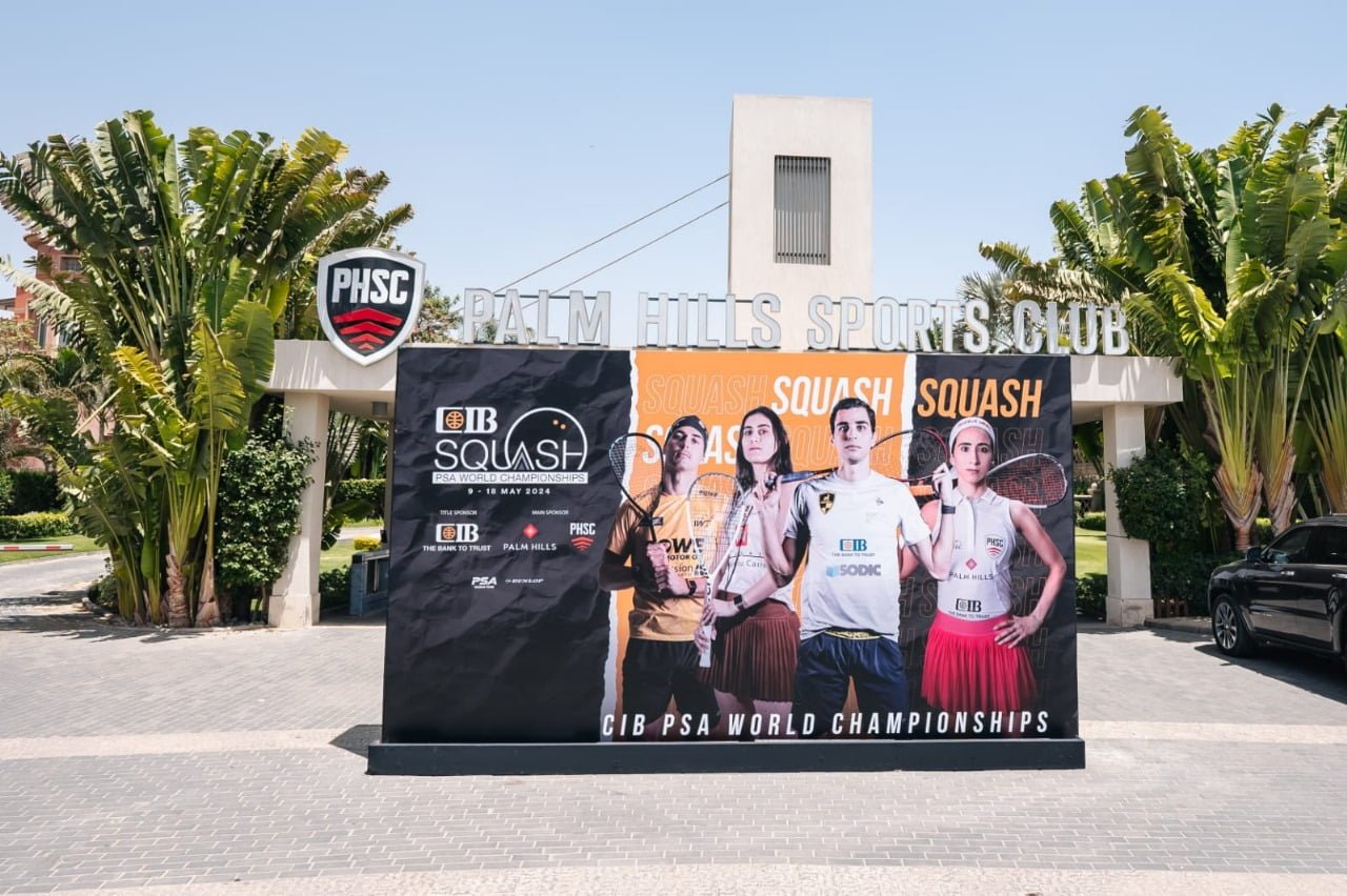 تعاون ‘بالم هيلز’ والبنك التجارى الدولى لدعم واستضافة البطولة الأكبر فى تاريخ الأسكواش