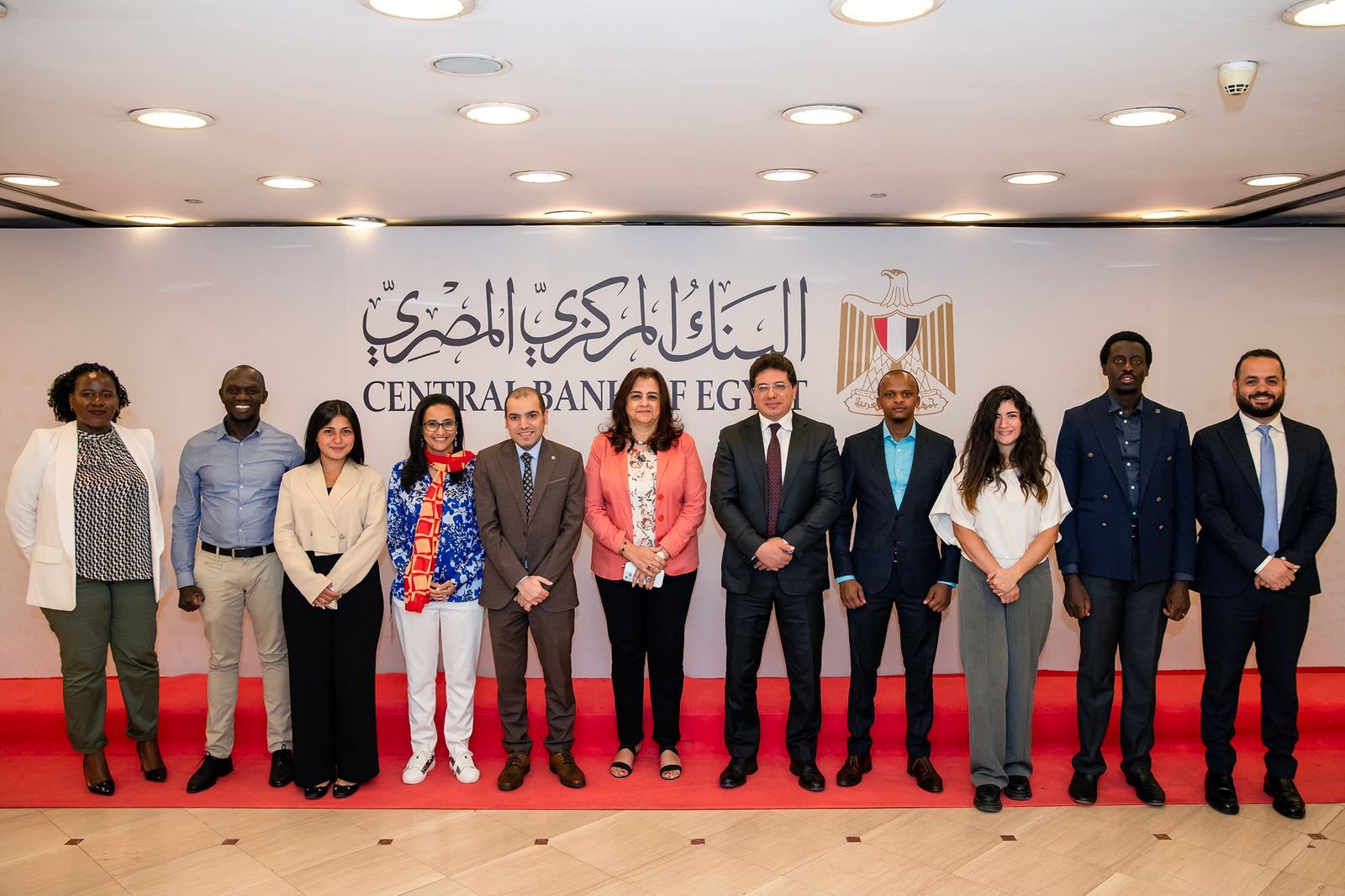 البنك المركزي المصرى يستقبل وفدا من نظيره الكيني للتعرف على التجربة المصرية الرائدة في إنشاء شبكة المدفوعات اللحظية وتطبيق إنستا باي