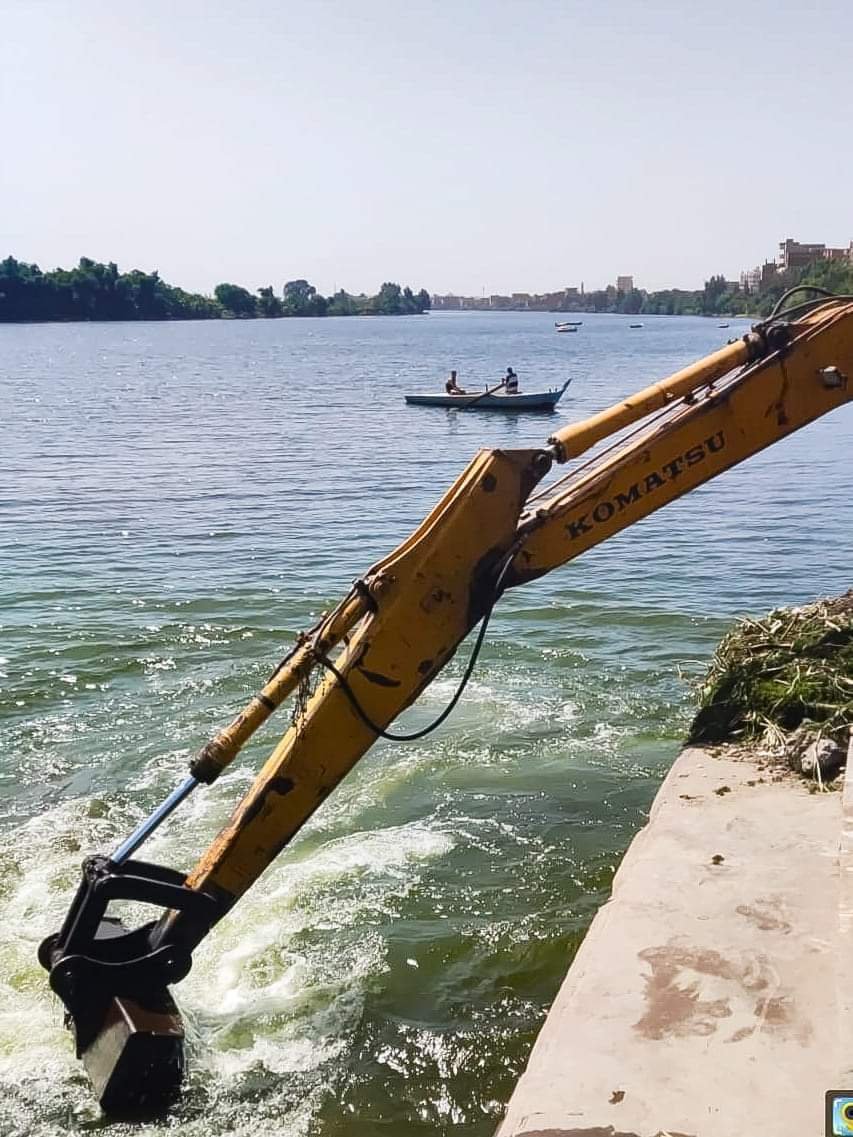 مواصلة أعمال تطوير نهر النيل وإزالة التعديات على مجراه