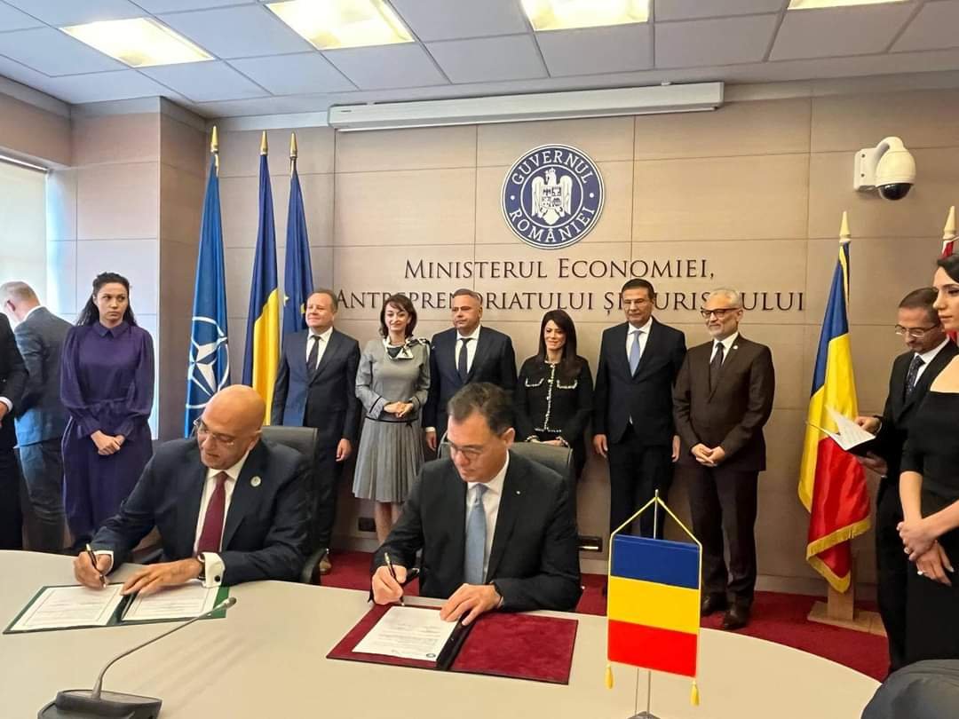 توقيع مذكرة تفاهم بين جهاز تنمية المشروعات ووزارة الاقتصاد وريادة الأعمال والسياحة برومانيا