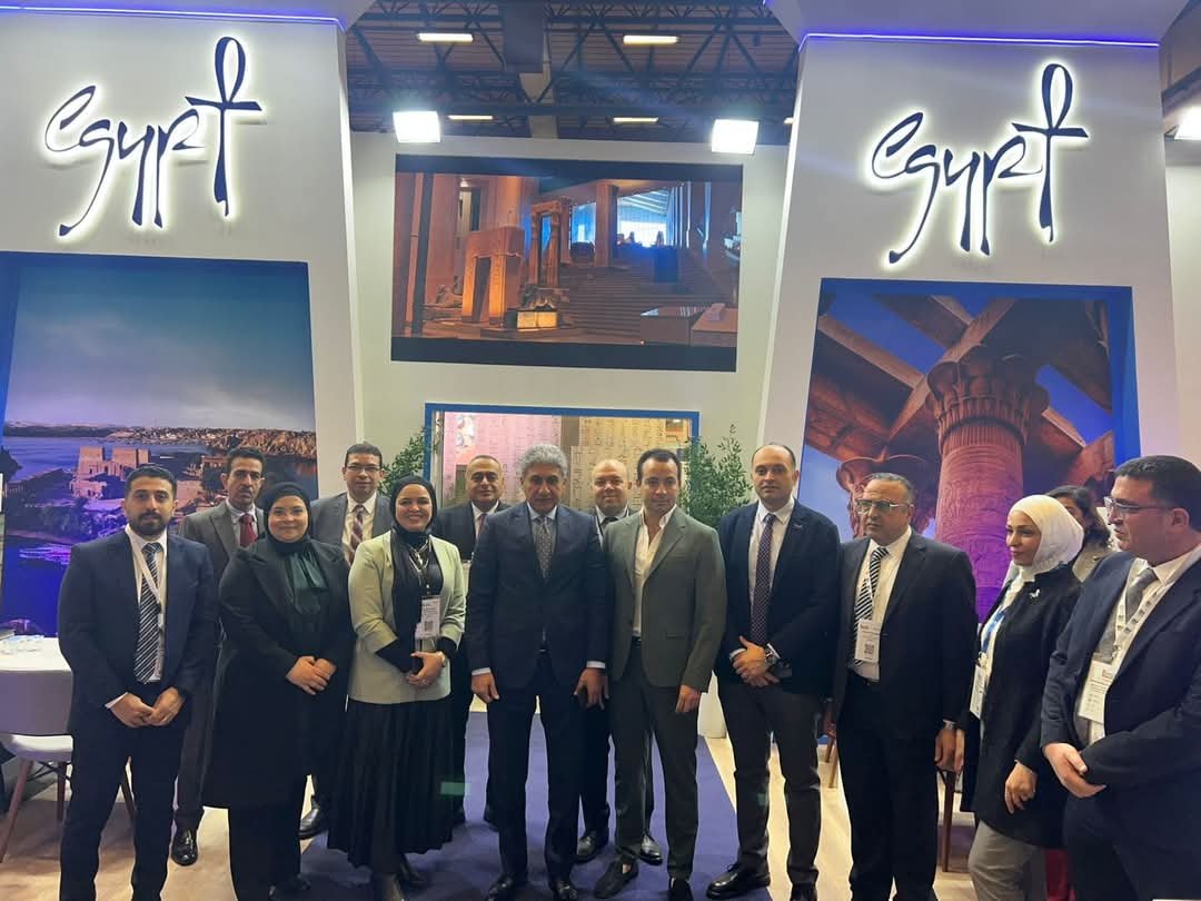 افتتاح الجناح المصرى بمعرض شرق البحر المتوسط ​​الدولى للسياحة والسفر باسطنبول