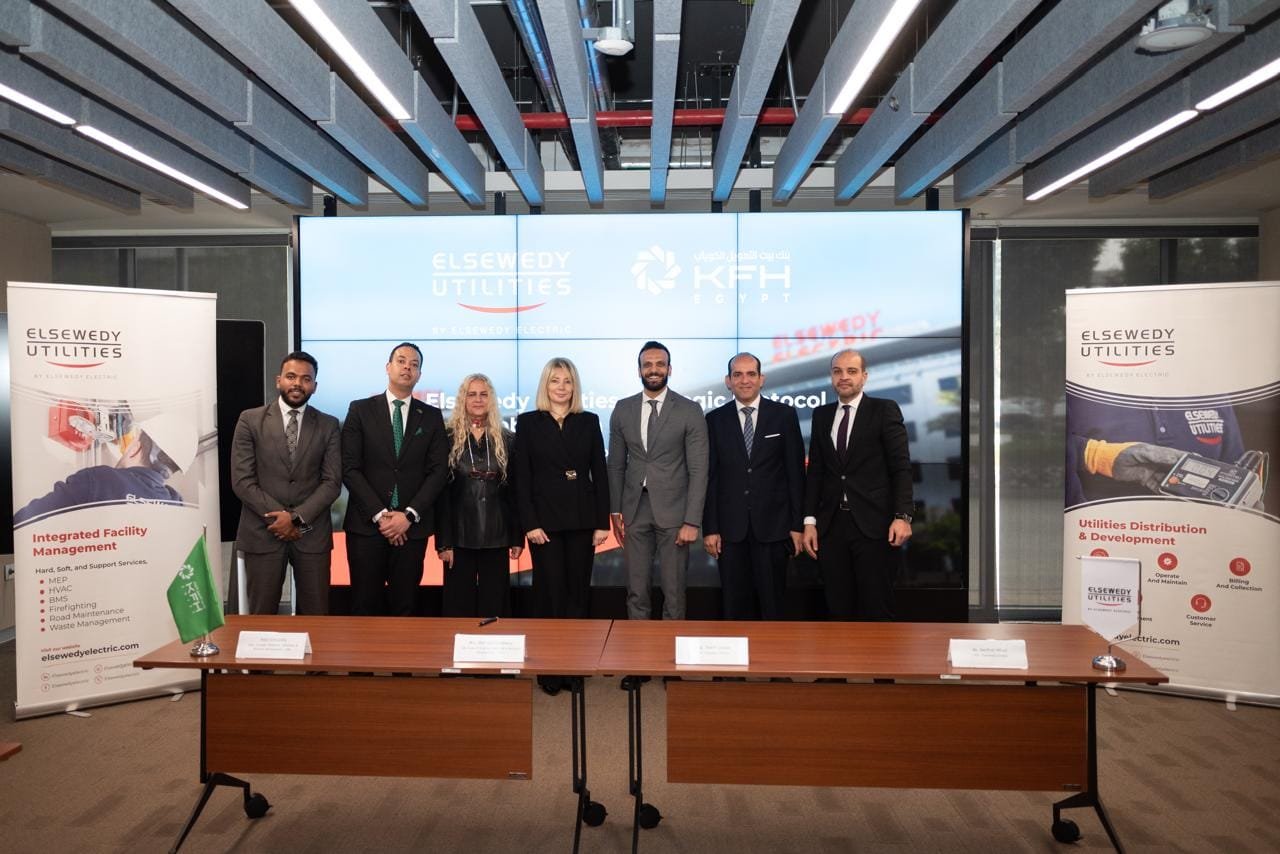 تعاون مشترك بين بيت التمويل الكويتى مصر و”السويدى للمرافق”