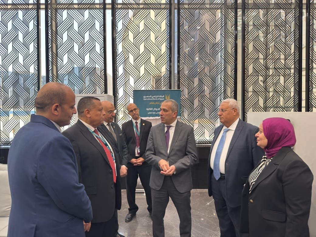 رئيس البنك الزراعى المصرى يتفقد الأعمال النهائية بمقر البنك بالعاصمة الإدارية تمهيداً لافتتاحه قريبا