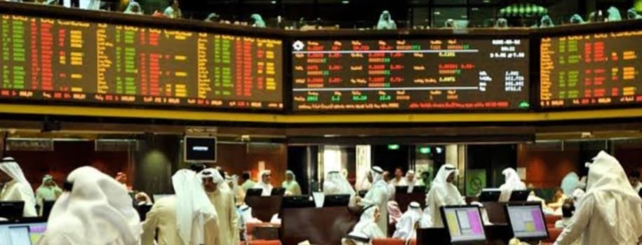 تراجع البورصات الخليجية بسبب اشتعال المنطقة