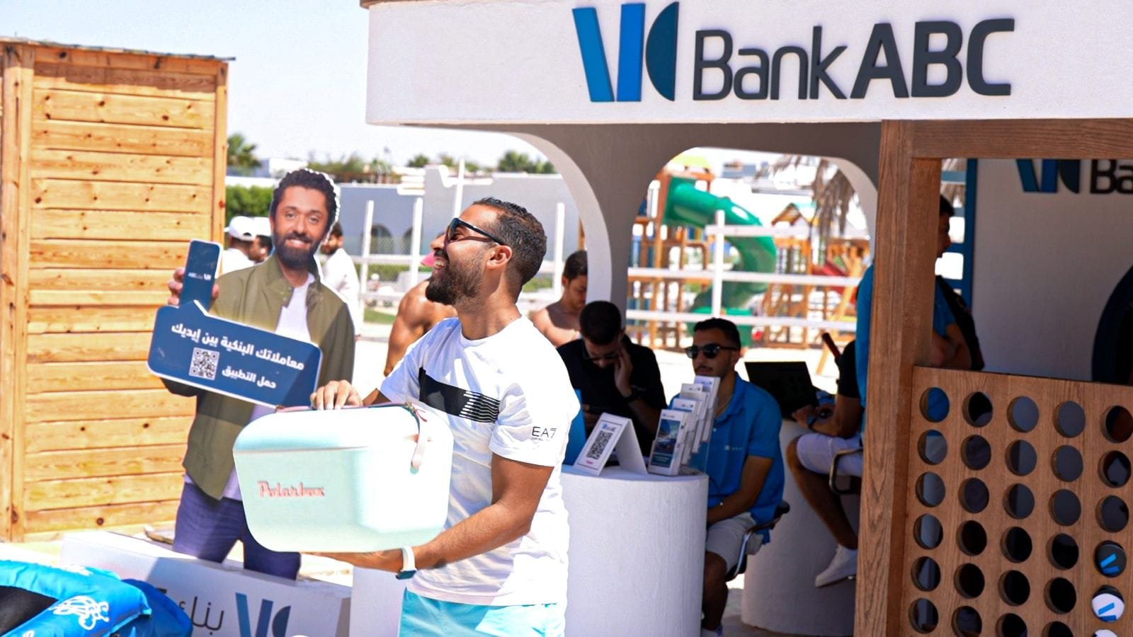 يواصل بنك ABC يواصل حضوره المميز فى الساحل الشمالى للعام الثانى