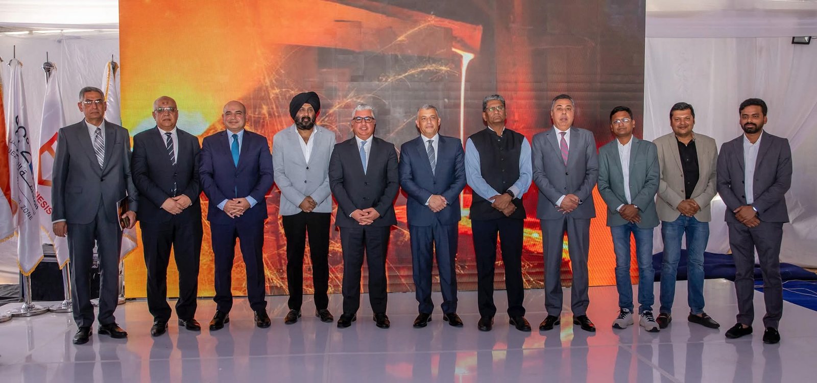 اقتصادية قناة السويس تستهل تنمية “وادي التكنولوجيا” بوضع حجر الأساس لمشروعين هنديين للصناعات المعدنية