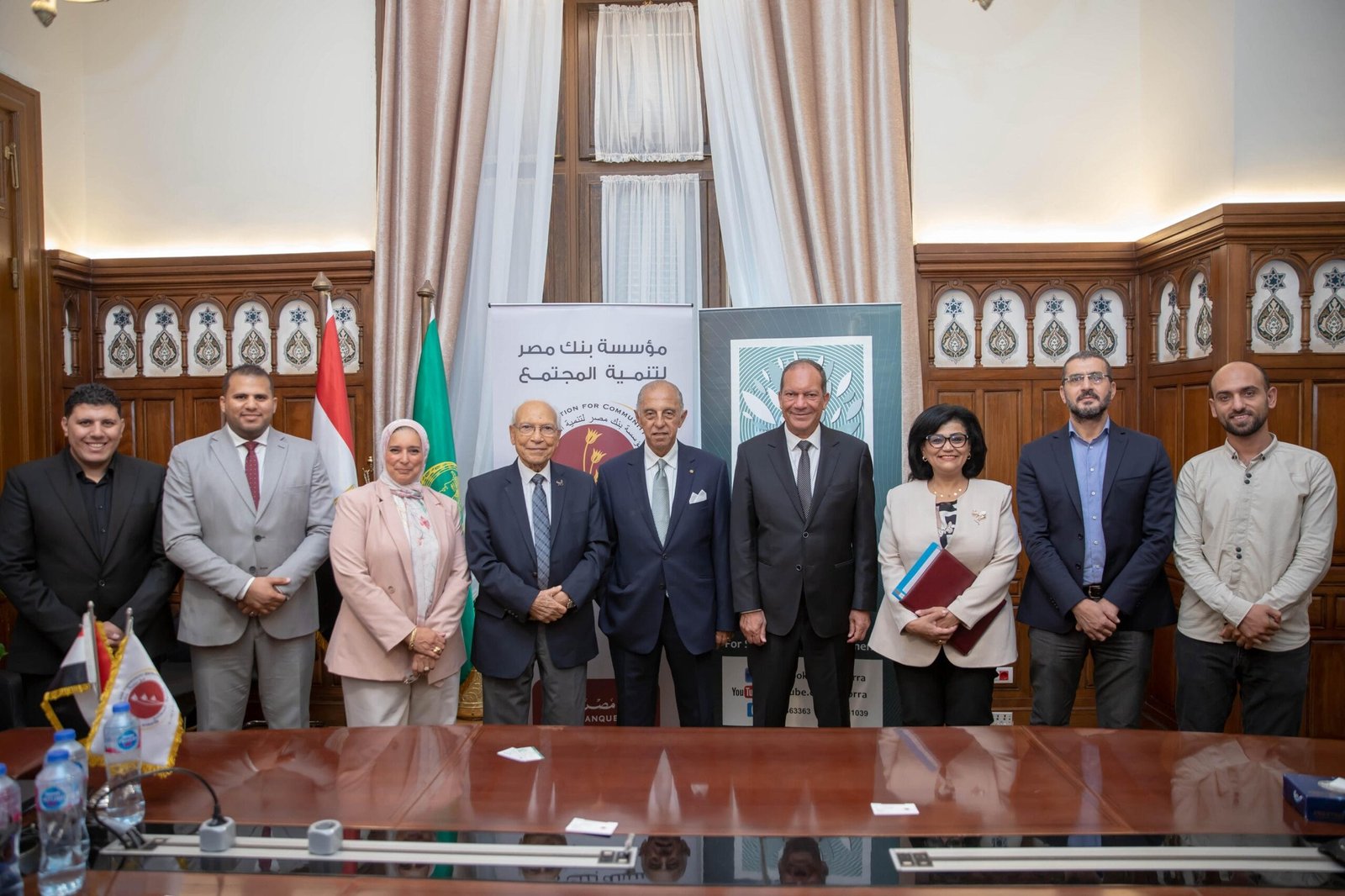 مؤسسة بنك مصر لتنمية المجتمع توقع بروتوكولات تعاون مع مؤسسات لتأهيل الشباب والسيدات لسوق العمل بصعيد مصر