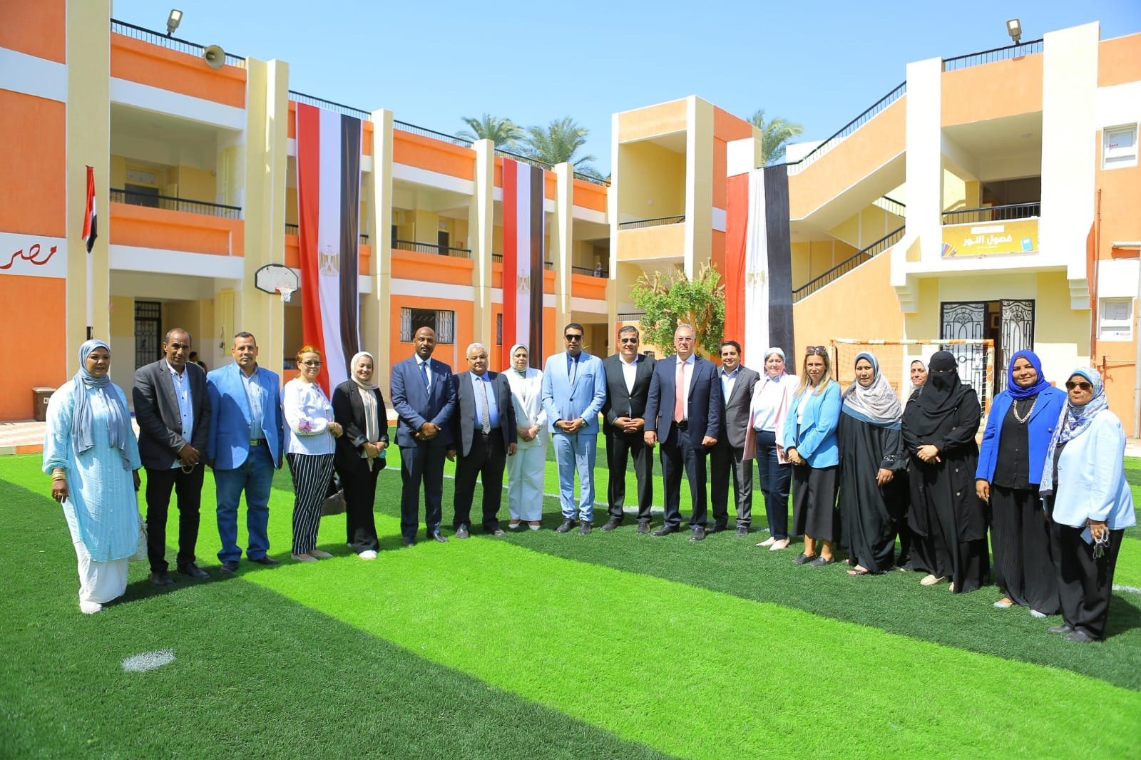 المؤسسة الخيرية لمصرف أبو ظبى الإسلامى – مصر تدعم التعليم والصحة