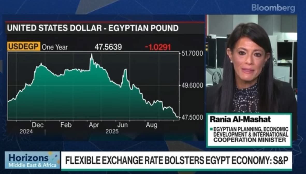 د. رانيا المشاط لبلومبرج: عام 2026 سيكون نقطة تحول للاقتصاد المصرى
