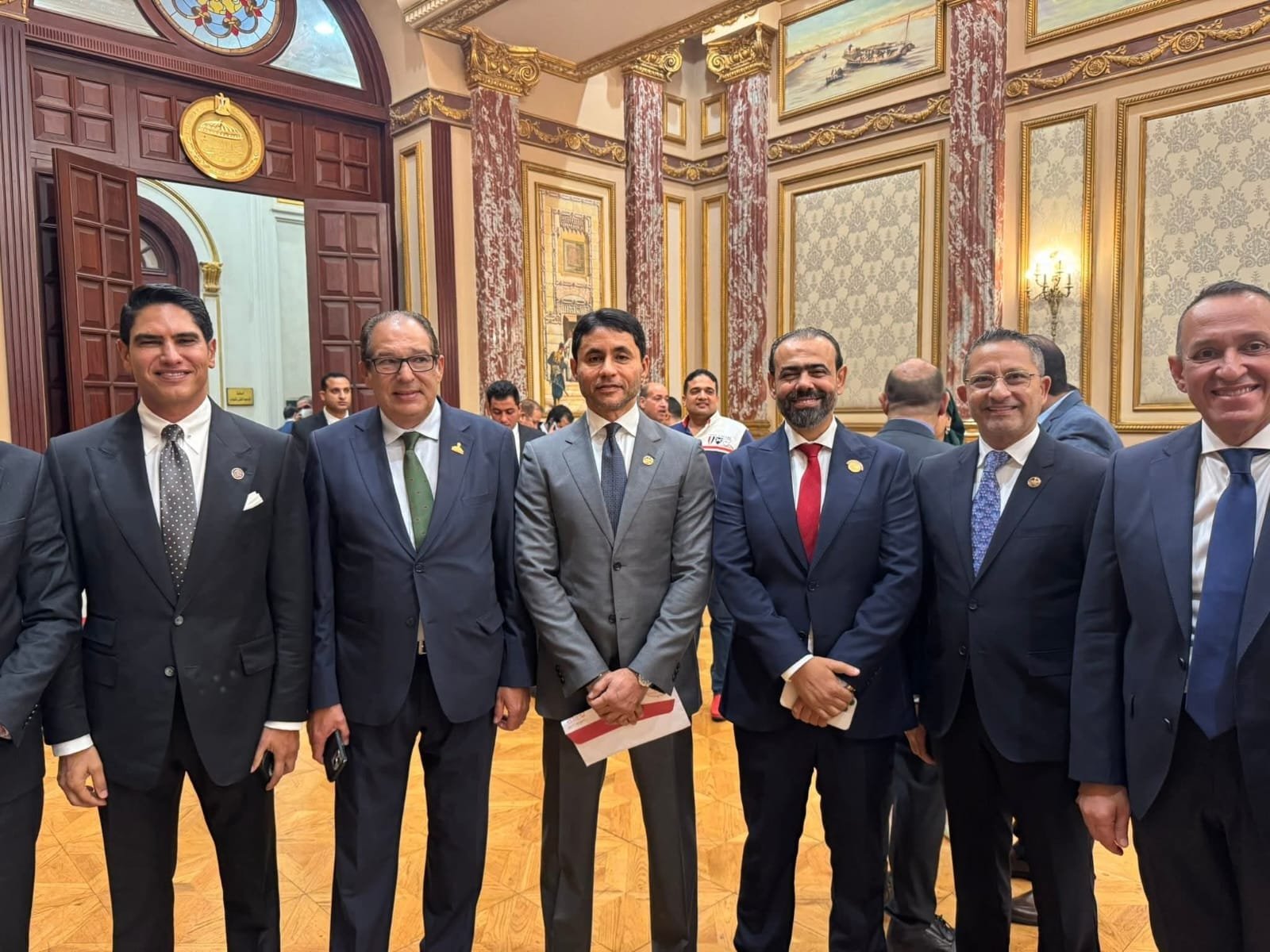 اعضاء مجلس الشيوخ يؤدون اليمين الدستورية اليوم فى أول اجتماع للمجلس