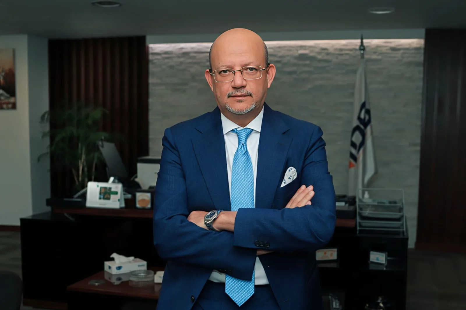 حسين رفاعى الرئيس التنفيذى لبنك التنمية الصناعية:هدفنا توطين الصناعات والإقلال من الاستيراد وأن نصبح شركاء مع المجتمع الصناعى