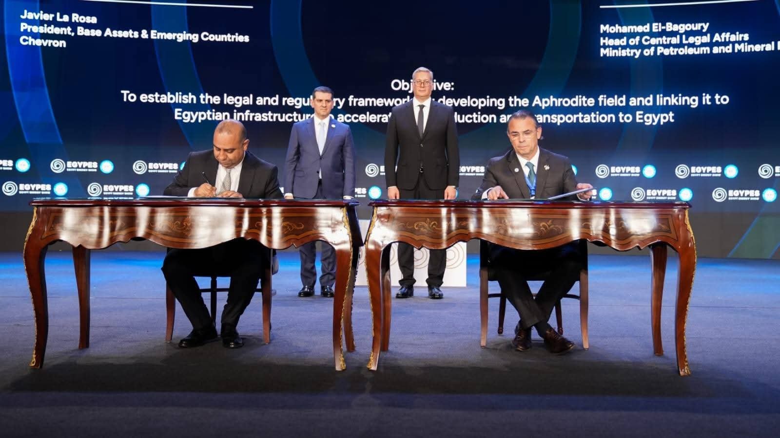 مصر وقبرص توقعان اتفاقية لتسريع ربط حقل غاز “أفروديت” القبرصي بمصر