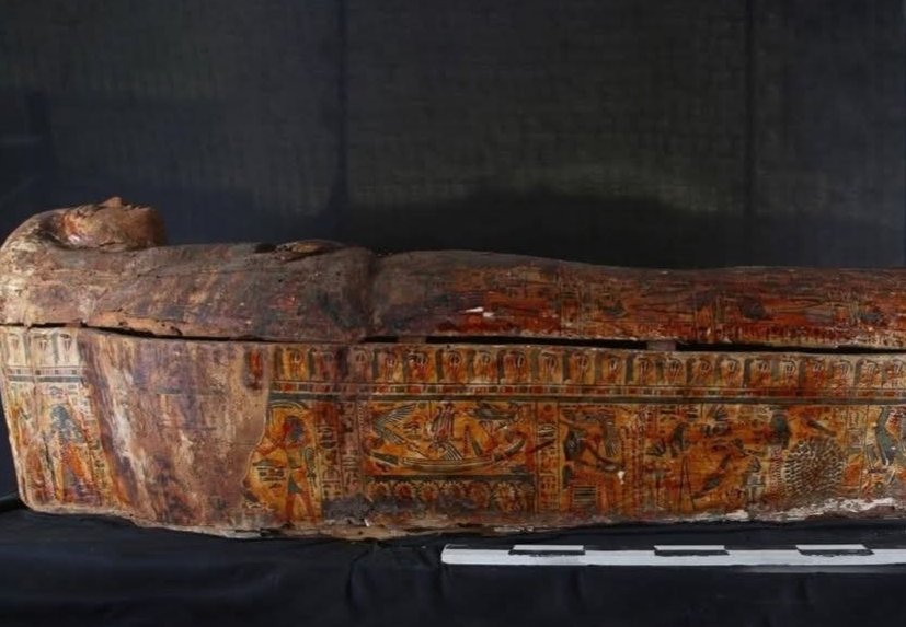 كشف أثرى بمكنقة القرنة بالبر الغربى بالأقصر