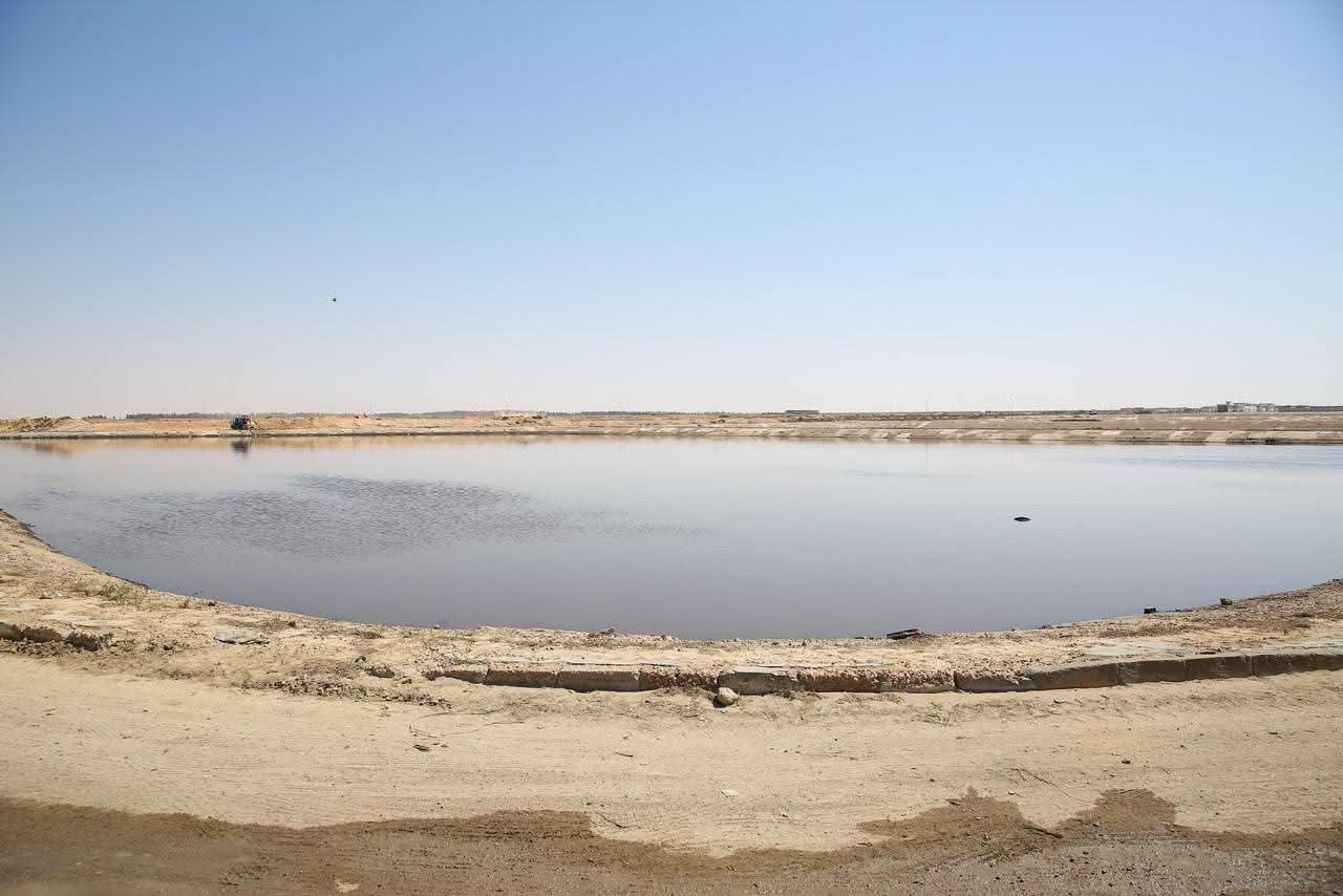 وزيرة الإسكان تتفقد محطة معالجة الصرف الصحي بمدينة مرسى مطروح